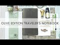 Olive Edition Traveler's Notebook - Quick Look