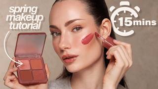 SPRING MAKEUP TUTORIAL 🌸 fresh, glowy, effortless