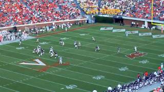 Vic Hall TD run vs William and Mary