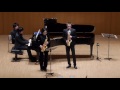 Nikita Zimin&Yo Matsushita Carnaval de Venise saxophone