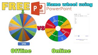 How to create random name picker using PowerPoint