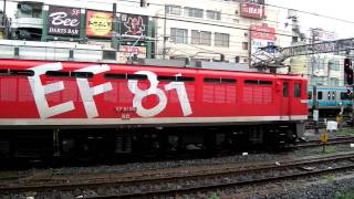 北斗星　大宮駅発車2010/07/13 EF81-95