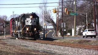 HD: Rare Leslie RS3L on Norfolk Southern High Hood