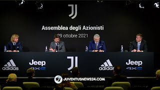 Conferenza stampa Agnelli: "La filosofia Juve non cambia. Vogliamo vincere tutto"