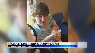 Body found in Walker County Saturday identified as Hayden Mayberry