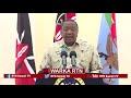 RTN TV: Madaxweynaha Kenya ayaa furay shirkii 5AAD ee Maamulada Kenya