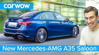 New Mercedes-AMG A35 Saloon (Sedan) 2020 - see why it's the ultimate small posh performance car