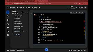 📦 Python Project: Shopping Cart Simulation (Beginner Friendly!) 🐍