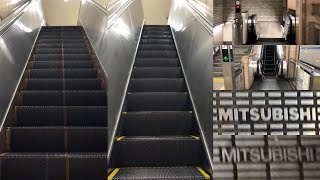 【エスペット \u0026 Jシリーズ】三菱エスカレーター 名古屋市営地下鉄鶴舞線八事駅 Mitsubishi Escalator Nagoya Municipal Subway Yagoto Station