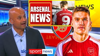 UNBELIEVABLE🔥 SKYSPORTS DROPS BOMBSHELL ON VIKTOR GYÖKERES TRANSFER TO ARSENAL  HERE WE GO #arsenal