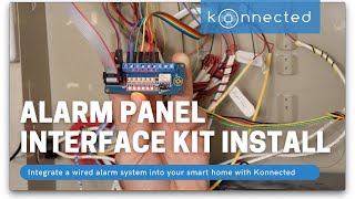Konnected Alarm Panel Interface v2 1 install video w/ Ademco VISTA series alarm system & SmartThings