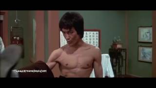 Bruce Lee Practice Seesion in Enter the Dragon