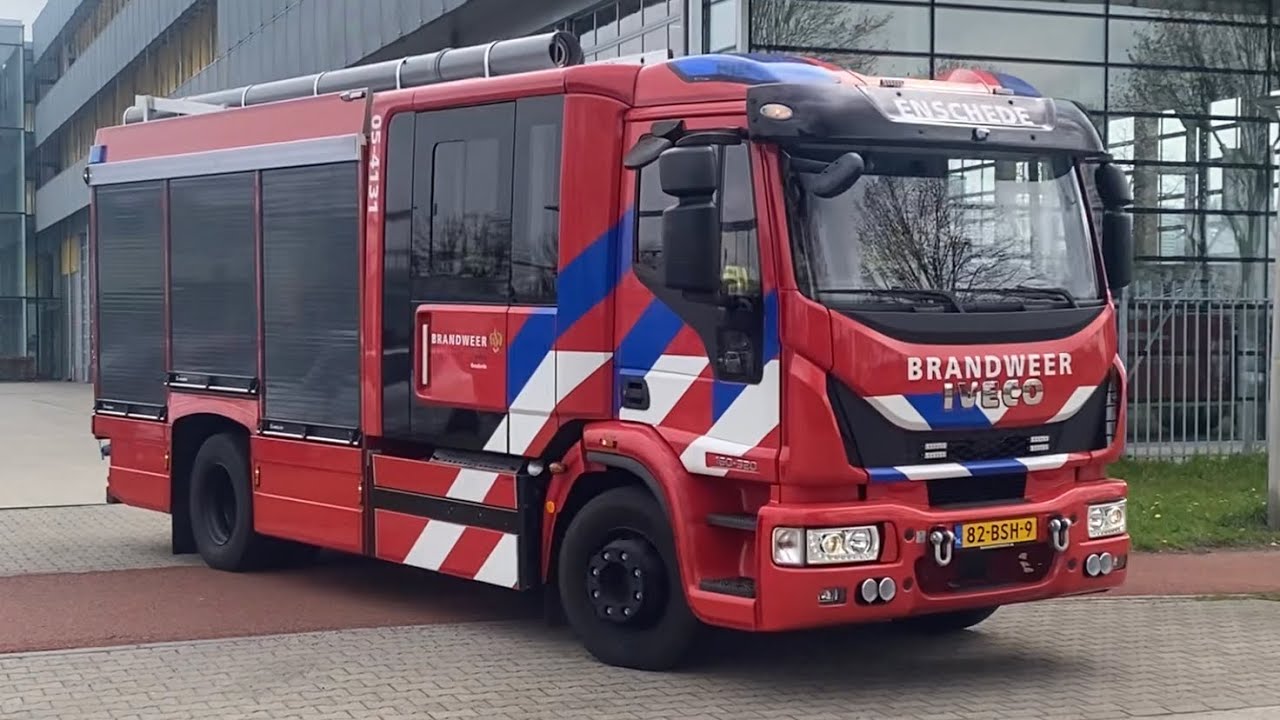 P2 Brandweer 05-4131 Ambulance 05-103 05-114 Met Spoed In Enschede ...