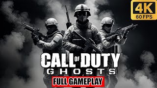 Call of Duty: Ghosts - Full Campaign Walkthrough (4K 60 FPS Ultra Settings) | All Missions