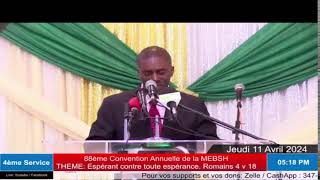 88e Convention Annuelle MEBSH