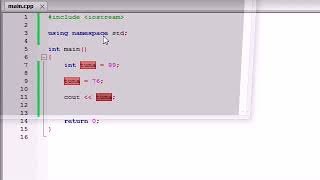 Variables Memory Concepts