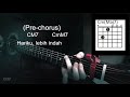 Pulang - Insomniacks Easy Chords! (+Lyrics) | no barre chords | Kicap