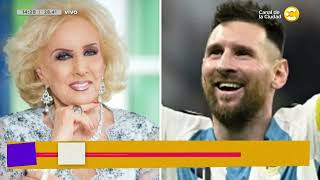 El inesperado regalo que recibió Mirtha Legrand y la entrevista de Messi │ ¿QPUDM? │ 30-01-23