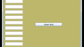 JAVA - How To Add And clear All JTexfields Using Table In Java [ With Source Code ]