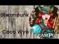 SteamPunk - Coco Wyo //Adult Colouring Book Flip Through