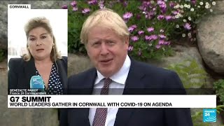 G7 summit: World leaders gather in Cornwall with COVID-19 on agenda