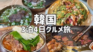 韓国ソウルのグルメを食べ尽くす3泊4日食い倒れの旅𖤣𖥧𖥣𖡡𖥧𖤣