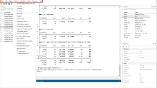 Stata Menus and Dialogs - Quick Overview