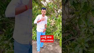 একটুর জন্য বেছে গেলাম😯😯😢 #comedy #funnyvideo #trendingshorts #husbanwifecomedy #short