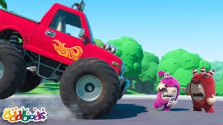 Fuse’s Monster Truck Madness: Can He Take Back Control? 🚛💥 | Oddbods | Kids Tv Shows