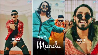Bad Munda 😎🔥Jass Manak ft. Emiway Bantai | Rap Song Status | Full Screen Whatsapp Status | Part -1