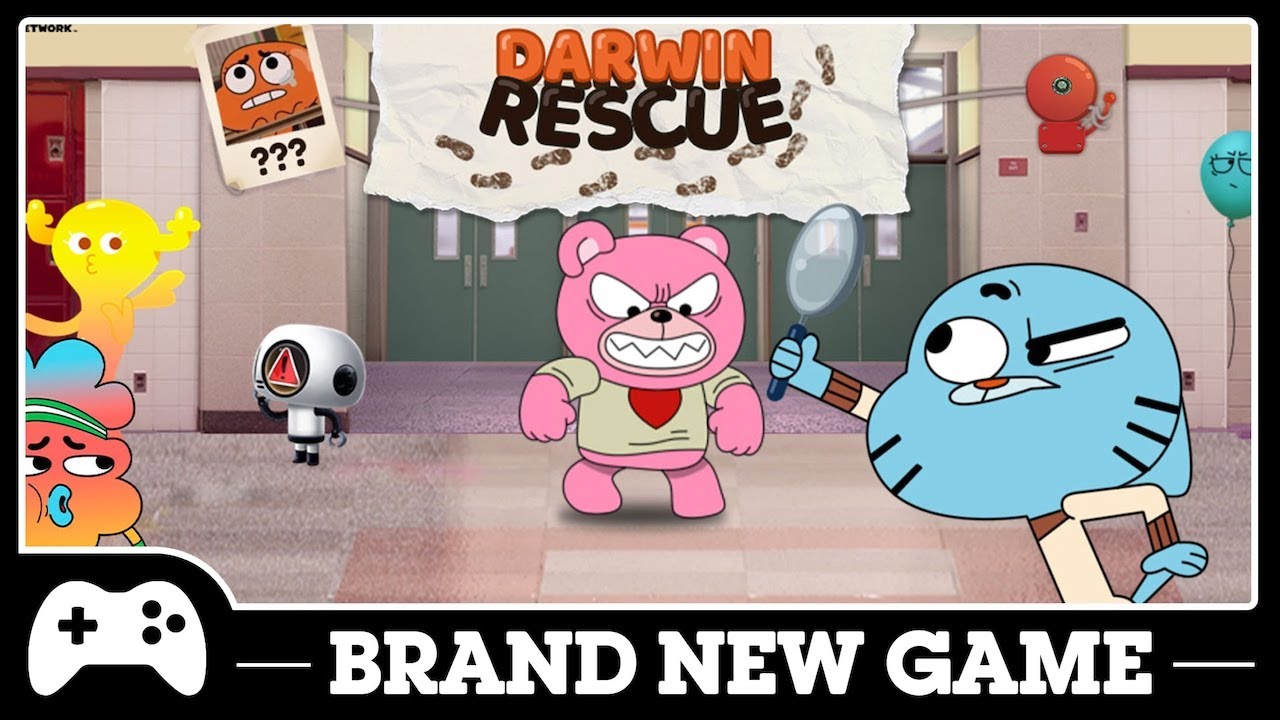 The Amazing World Of Gumball: Darwin Rescue - Search The School And ...