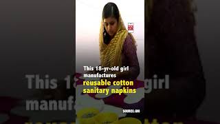 Coimbatore Girl Manufactures Reusable Sanitary Pads At Home