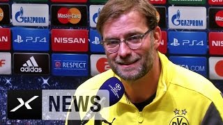Jürgen Klopp spaßt: "Wenn wir die Champions League gewinnen..." | Borussia Dortmund - Juventus Turin