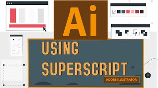 How to create superscript and subscript in Adobe Illustrator