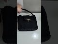 코바늘가방 명품백 프라다st 미니백 숄더백 코바늘 prada bag crochet 뜨개가방 crochet bag