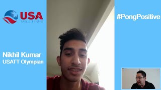 USATT Nikhil Kumar Interview #PongPositive