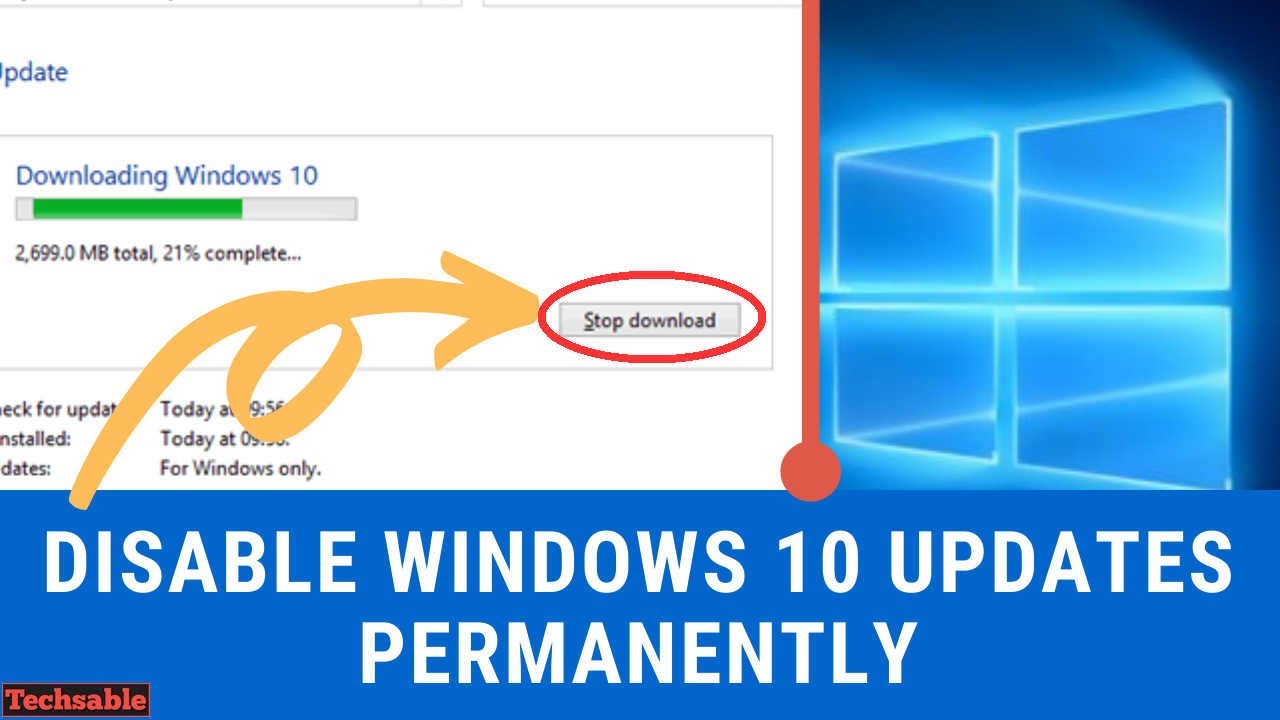 How To Permanently Disable Windows Updates: Step-by-Step Guide - YouTube