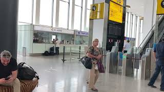 Kazakhstan, Astana - Walking around Nursultan Nazarbayev International Airport