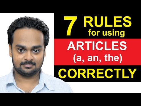 Articles A An The Lesson 1 7 Rules For Using Articles Correctly Articles A An The Lesson 1 7 Rules For Using Articles Correctly