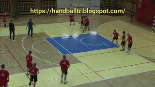 handball training Cooperation between 2 and 3 defense players by Marko Sibila