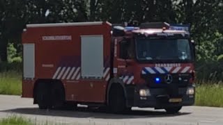 Brandweer Houten-West, SB 09-9063 met spoed naar een autobrand in Harmelen! - #359