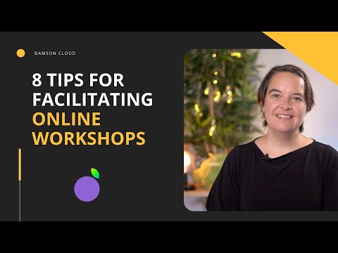 8 top tips for conducting online workshops