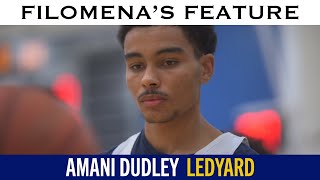 After missing most of last season, Amani Dudley is back to lead Ledyard