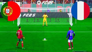 PORTUGAL VS FRANCE ! FC 25 ! RONALDO VS MESSI ! PENALTY SHOOTOUT ! FINAL