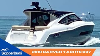 2019 Carver Yachts C37 Yacht Tour SkipperBud's