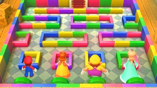 【マリオパーティ10】ミニゲームマリオVsデイジーVsワリオVsロゼッタ(最強CPU｢たつじん」)