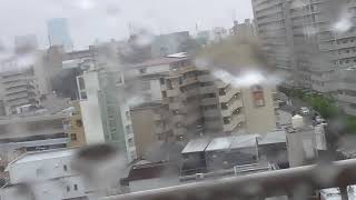 【台風２１号】神戸市再上陸の直前から直後の大阪市内