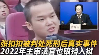 【犯罪實錄】張扣扣被判處死刑後真實事件，2022年主審法官也鋃鐺入獄 #真實影像 #記錄