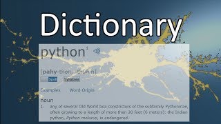 The dictionary type - Python Tutorial #8