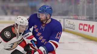 New York Rangers vs Anaheim Ducks - NHL Today Live 10/17/22 Full Game Highlights - NHL 23 Sim
